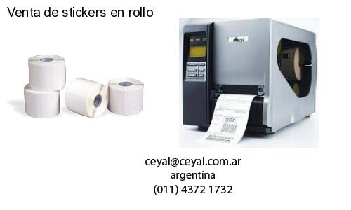Venta de stickers en rollo