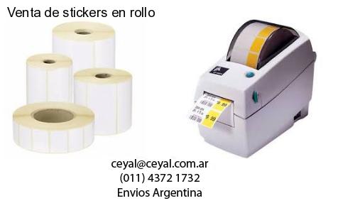 Venta de stickers en rollo