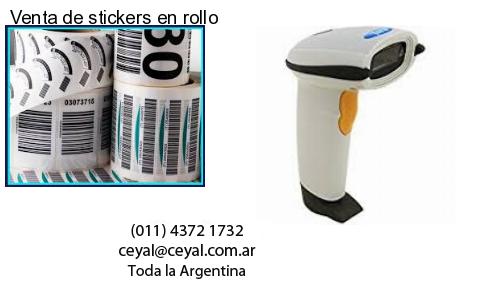 Venta de stickers en rollo