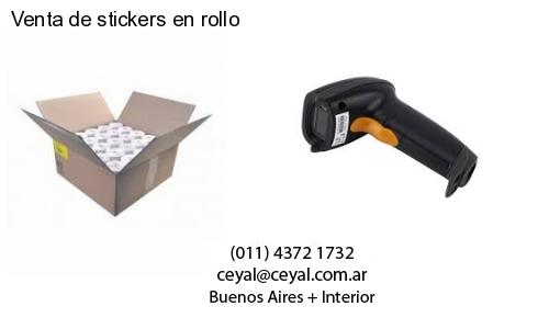 Venta de stickers en rollo