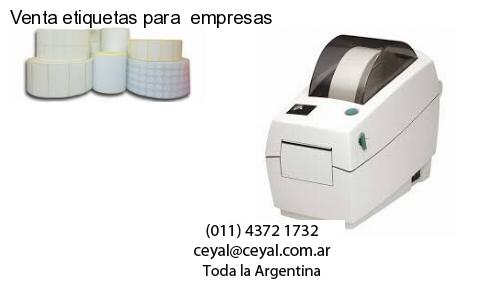 Venta etiquetas para  empresas