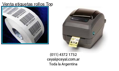 Venta etiquetas rollos Top