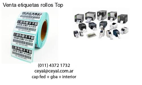 Venta etiquetas rollos Top