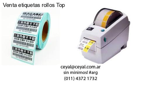 Venta etiquetas rollos Top