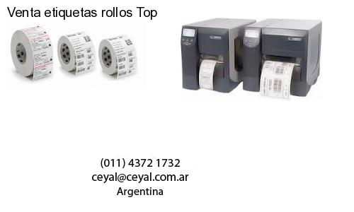 Venta etiquetas rollos Top