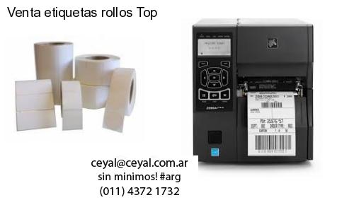 Venta etiquetas rollos Top