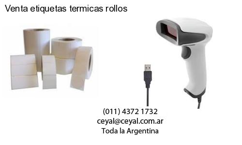 Venta etiquetas termicas rollos
