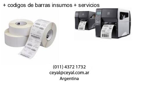   codigos de barras insumos   servicios