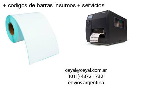   codigos de barras insumos   servicios