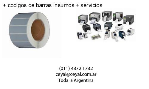   codigos de barras insumos   servicios