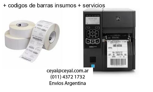   codigos de barras insumos   servicios