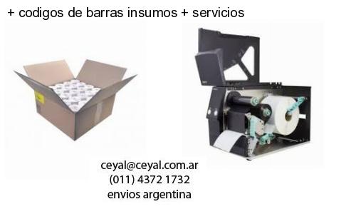   codigos de barras insumos   servicios