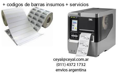   codigos de barras insumos   servicios