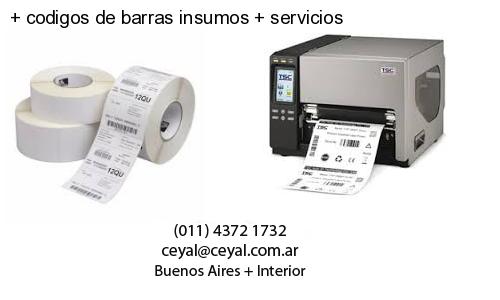   codigos de barras insumos   servicios