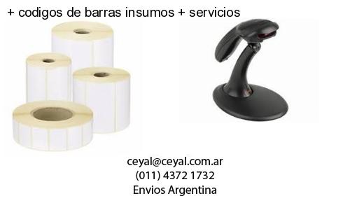   codigos de barras insumos   servicios