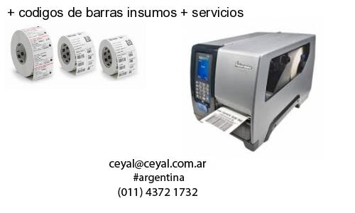 codigos de barras insumos servicios