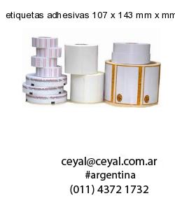 etiquetas adhesivas 107 x 143 mm x mm