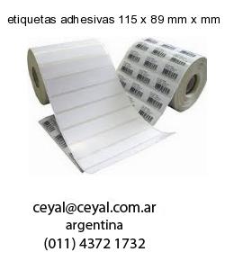 etiquetas adhesivas 115 x 89 mm x mm