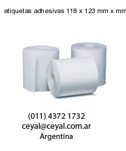 etiquetas adhesivas 118 x 123 mm x mm
