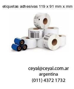 etiquetas adhesivas 119 x 91 mm x mm