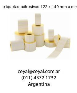 etiquetas adhesivas 122 x 149 mm x mm