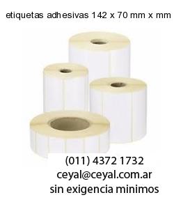 etiquetas adhesivas 142 x 70 mm x mm