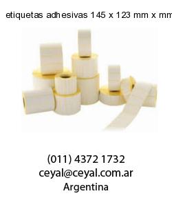 etiquetas adhesivas 145 x 123 mm x mm