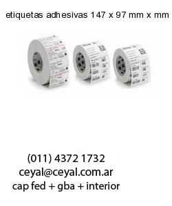 etiquetas adhesivas 147 x 97 mm x mm