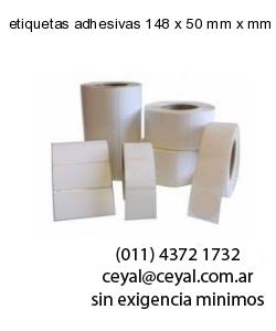etiquetas adhesivas 148 x 50 mm x mm