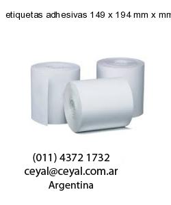 etiquetas adhesivas 149 x 194 mm x mm