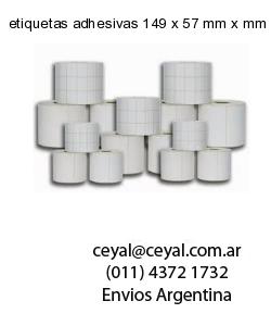 etiquetas adhesivas 149 x 57 mm x mm