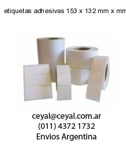 etiquetas adhesivas 153 x 132 mm x mm