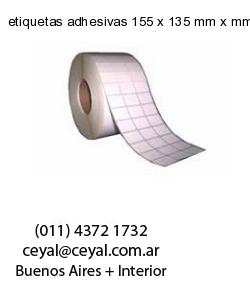 etiquetas adhesivas 155 x 135 mm x mm