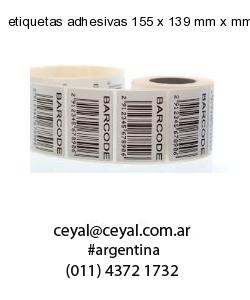 etiquetas adhesivas 155 x 139 mm x mm