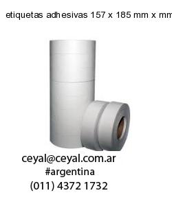 etiquetas adhesivas 157 x 185 mm x mm