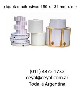 etiquetas adhesivas 159 x 131 mm x mm