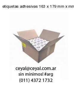 etiquetas adhesivas 163 x 179 mm x mm