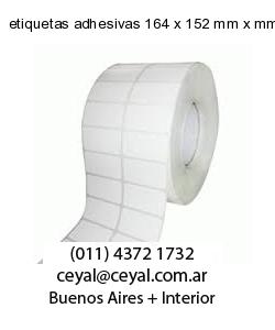etiquetas adhesivas 164 x 152 mm x mm