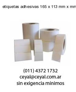etiquetas adhesivas 165 x 113 mm x mm