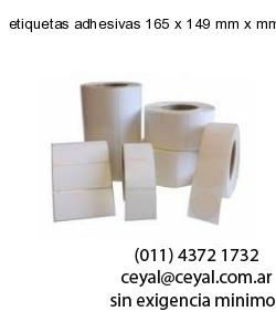 etiquetas adhesivas 165 x 149 mm x mm