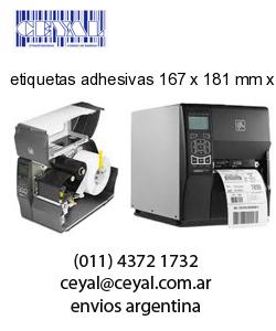 etiquetas adhesivas 167 x 181 mm x mm