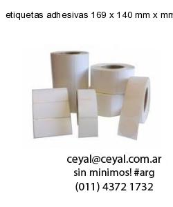 etiquetas adhesivas 169 x 140 mm x mm