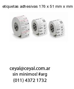etiquetas adhesivas 176 x 51 mm x mm
