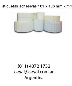 etiquetas adhesivas 181 x 136 mm x mm