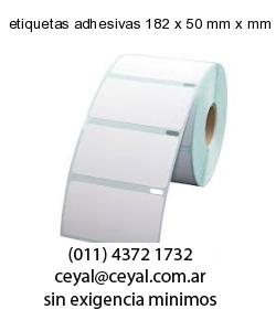 etiquetas adhesivas 182 x 50 mm x mm