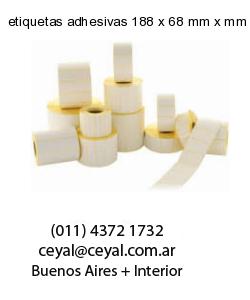 etiquetas adhesivas 188 x 68 mm x mm