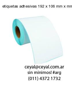 etiquetas adhesivas 192 x 106 mm x mm