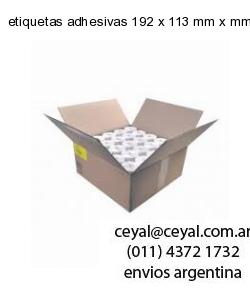 etiquetas adhesivas 192 x 113 mm x mm
