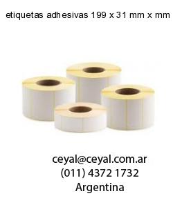 etiquetas adhesivas 199 x 31 mm x mm