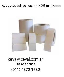 etiquetas adhesivas 44 x 35 mm x mm